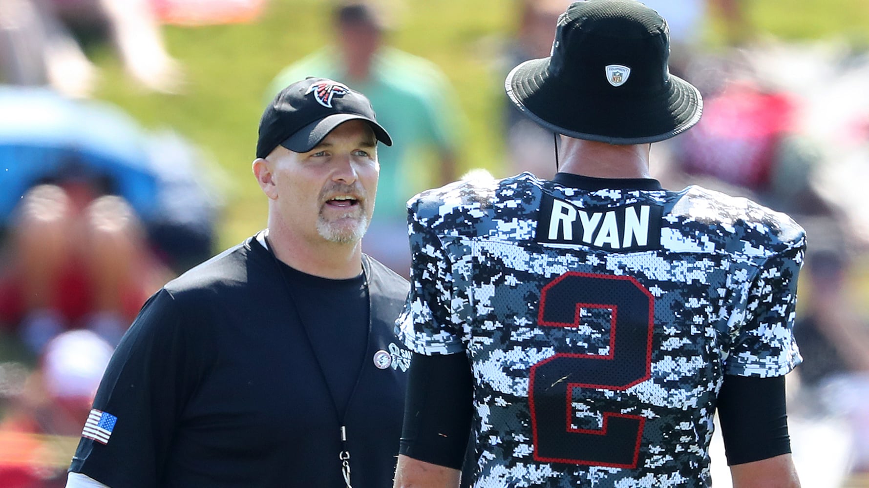 Atlanta Falcons Military Day at Training Camp