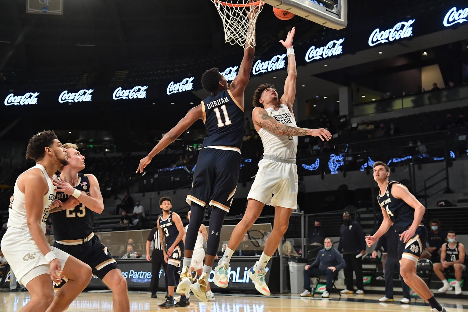 Georgia Tech-Notre Dame basketball game