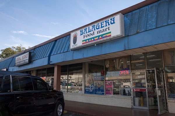 10/24/2018 -- Clarkston, Georgia -- The Clakston Plaza is home to many International grocery stores and business and is located near downtown Clarkston, Wednesday, October 24, 2018.  (ALYSSA POINTER/ALYSSA.POINTER@AJC.COM)