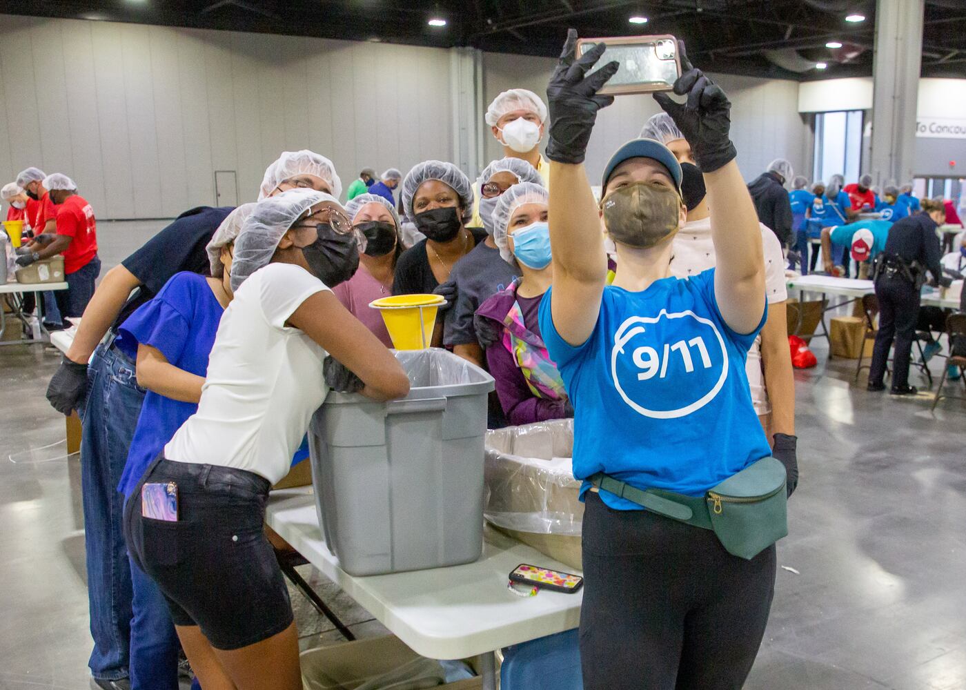 Hundreds of volunteers will pack 200,000 meals for the Atlanta Community Food Bank