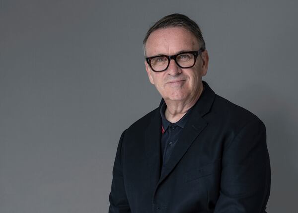 Chris Difford of the band Squeeze poses for a portrait in New York on Aug. 13, 2019. (Photo by Christopher Smith/Invision/AP)