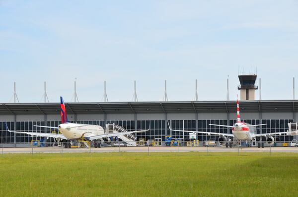 At the Airbus manufacturing facility in Mobile, Ala., workers assemble commercial jets for Delta Air Lines and other carriers.