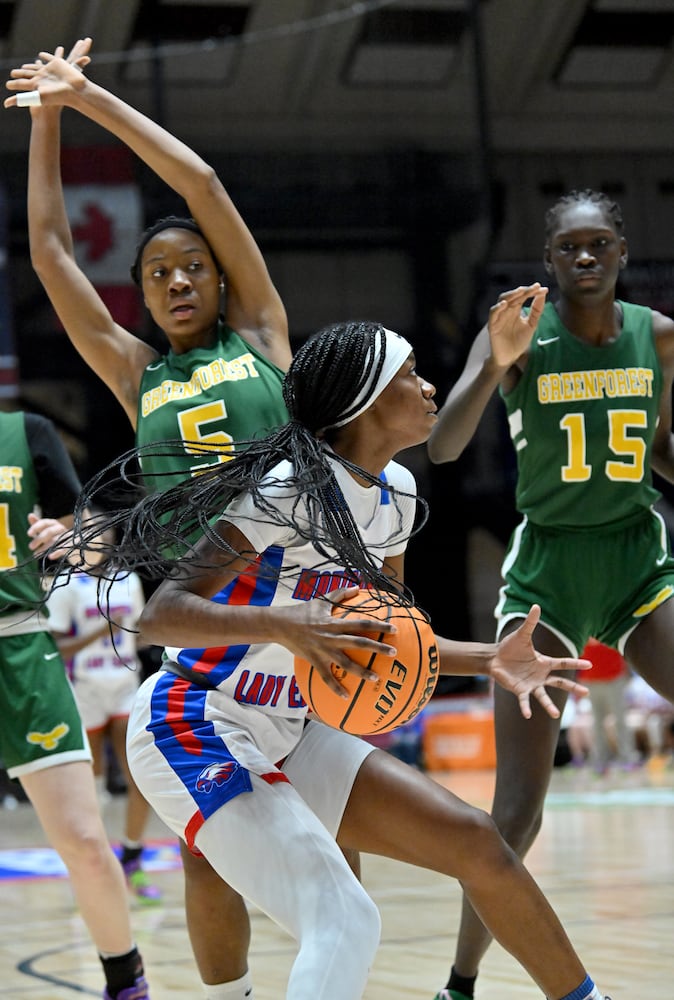 Class A Division II girls: Montgomery County vs. Greenforest Christian