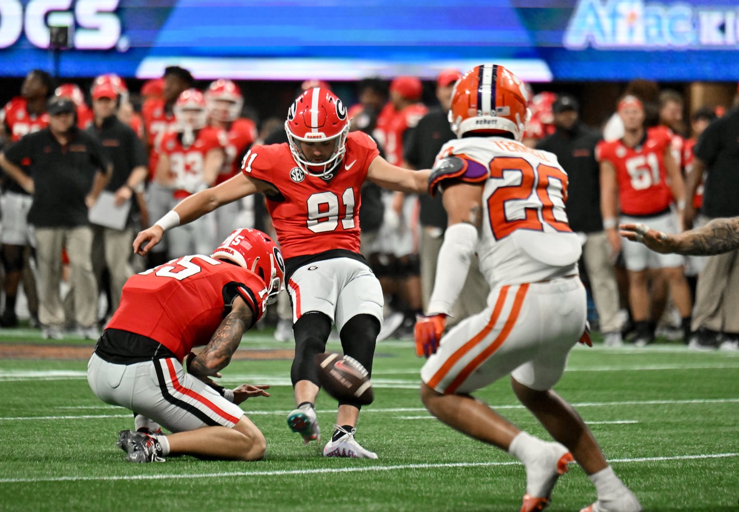 Georgia vs. Clemson photos