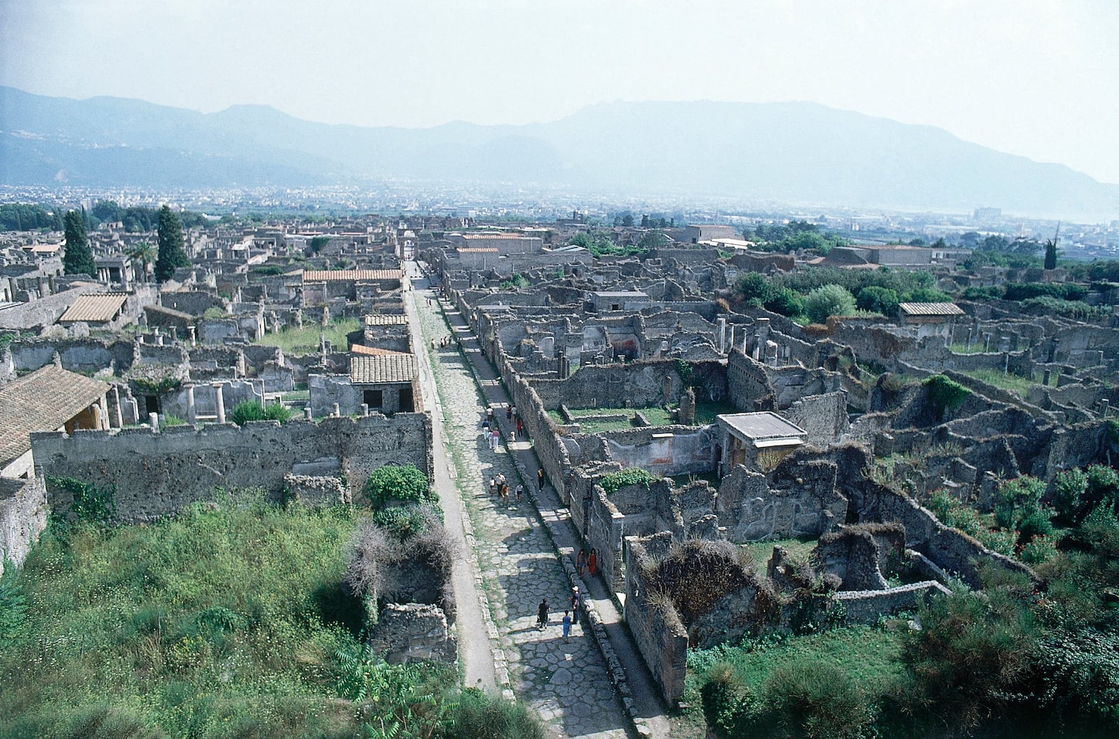 FILE - A view of Pompeii, a buried and ruined Roman city near modern Naples in Italy, is seen in 1979. (AP Photo, File)