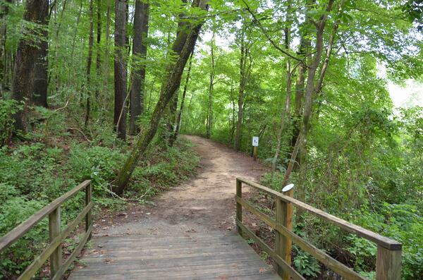 The grounds of the Carl Sandburg Home contain five miles of hiking trails. Contributed by Robert Nicholls