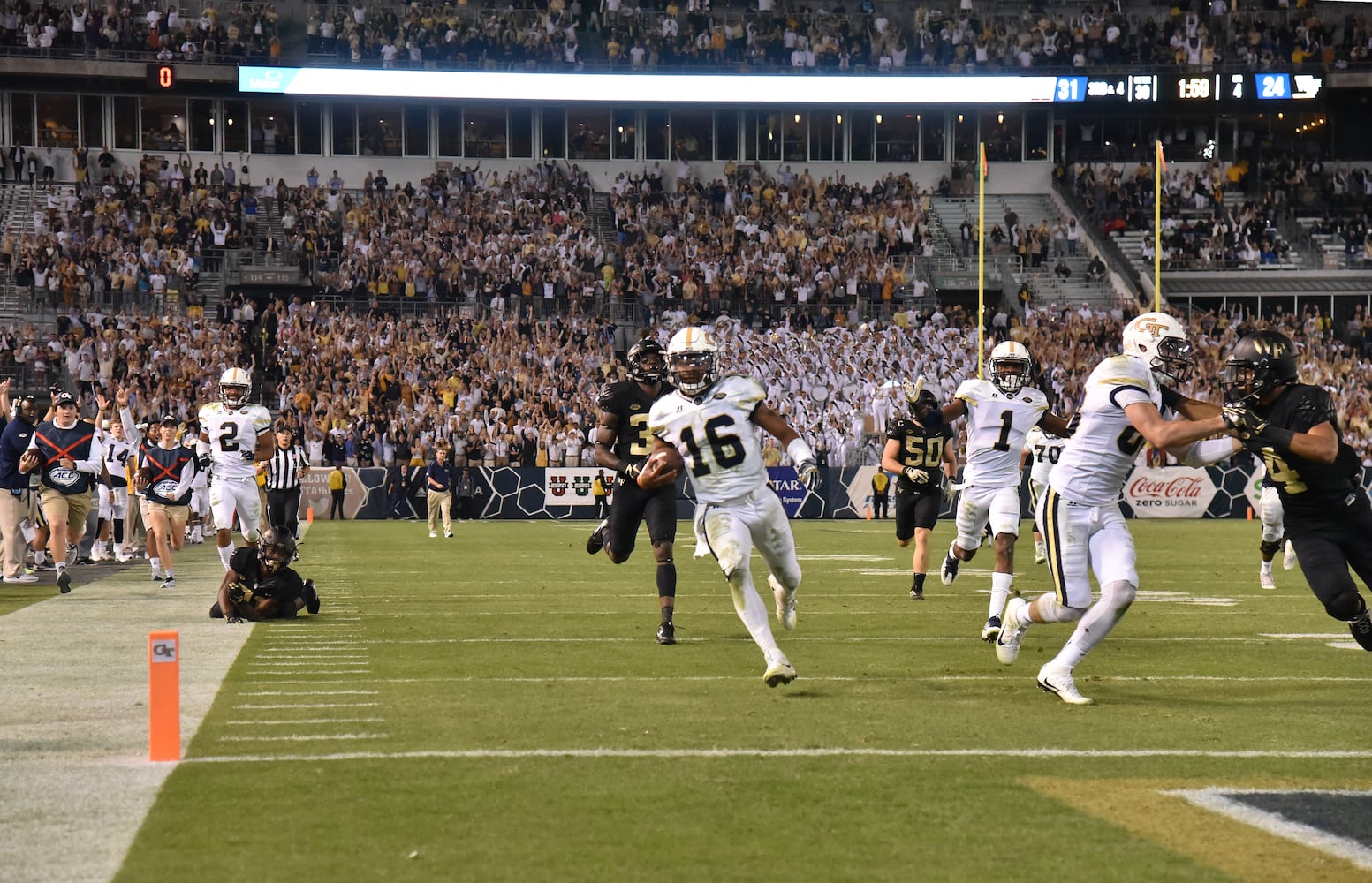 Photos: Georgia Tech pulls away from Wake Forest