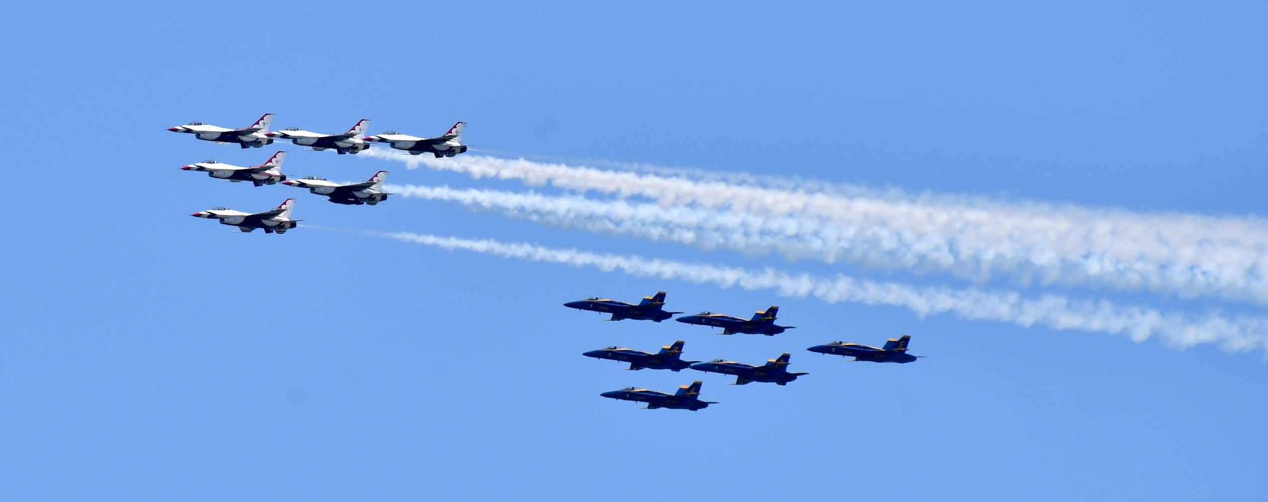 PHOTOS: Blue Angels, Thunderbirds to fly over Atlanta