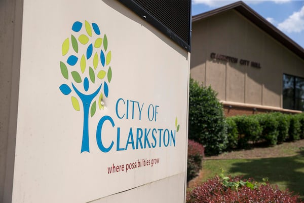 Clarkston City Hall. (Alyssa Pointer/alyssa.pointer@ajc.com)