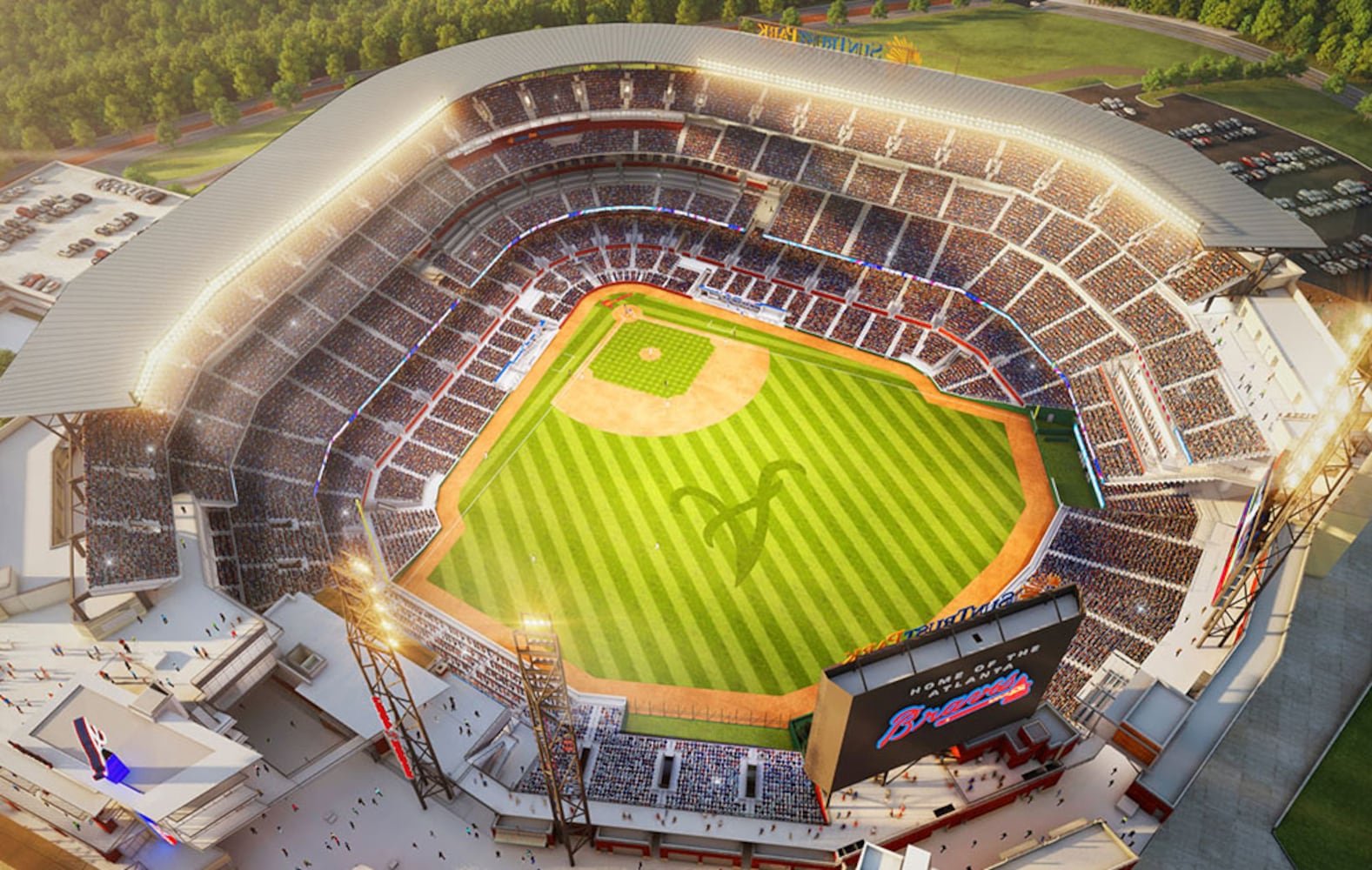 Braves' SunTrust Park