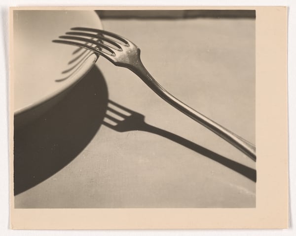 One of photographer André Kertész's most famous images "Fork" (1928). 
Courtesy of The Estate of André Kertész copyright 2021