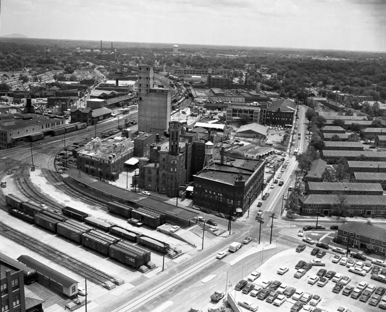 Atlanta cityscapes, 1950-1959