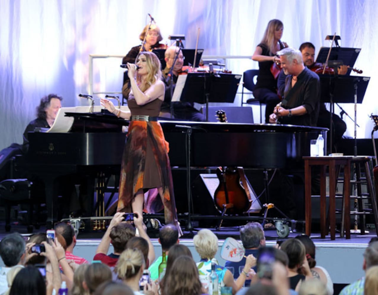 Idina Menzel performs at Chastain Park