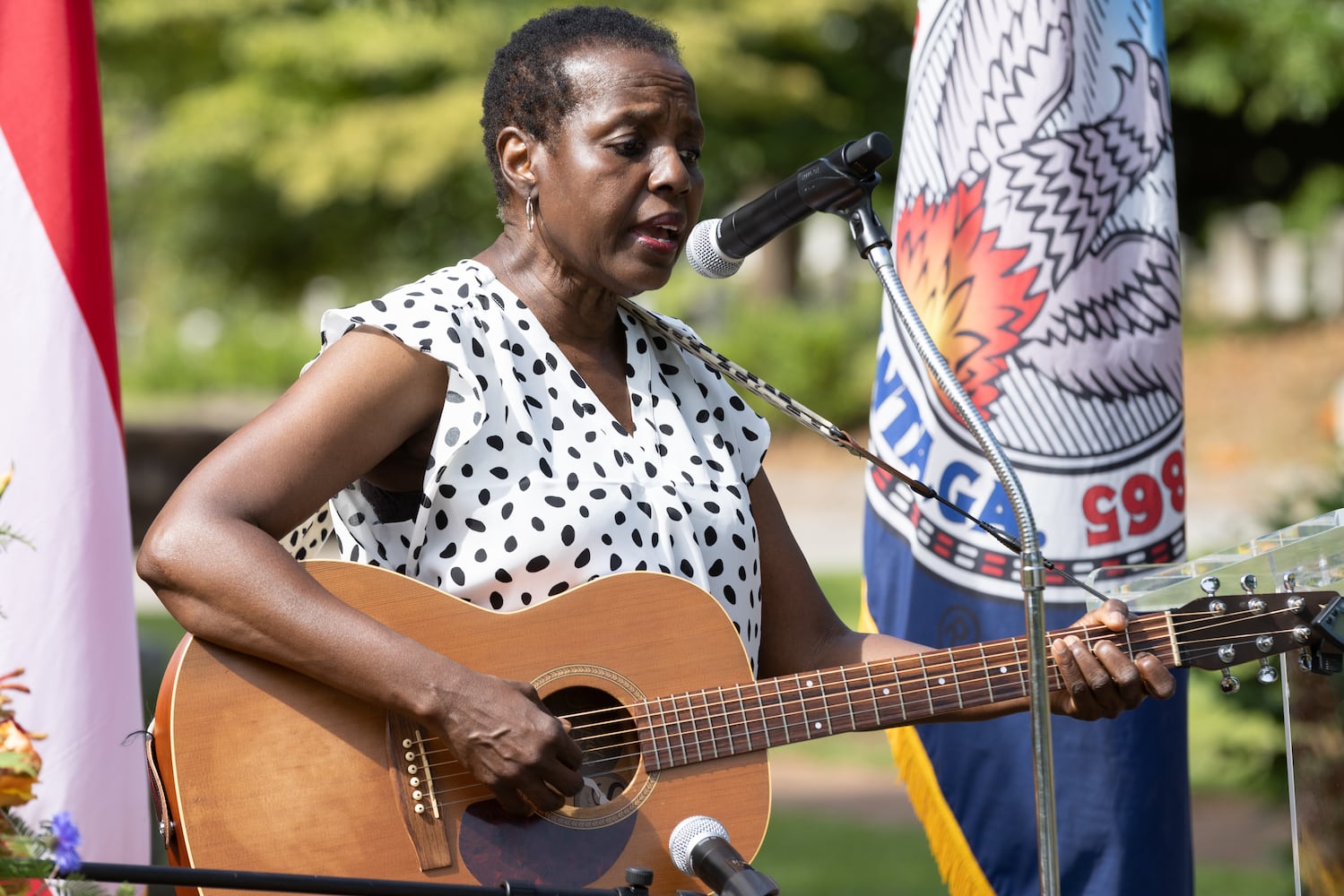 Newly restored African American Burial Grounds