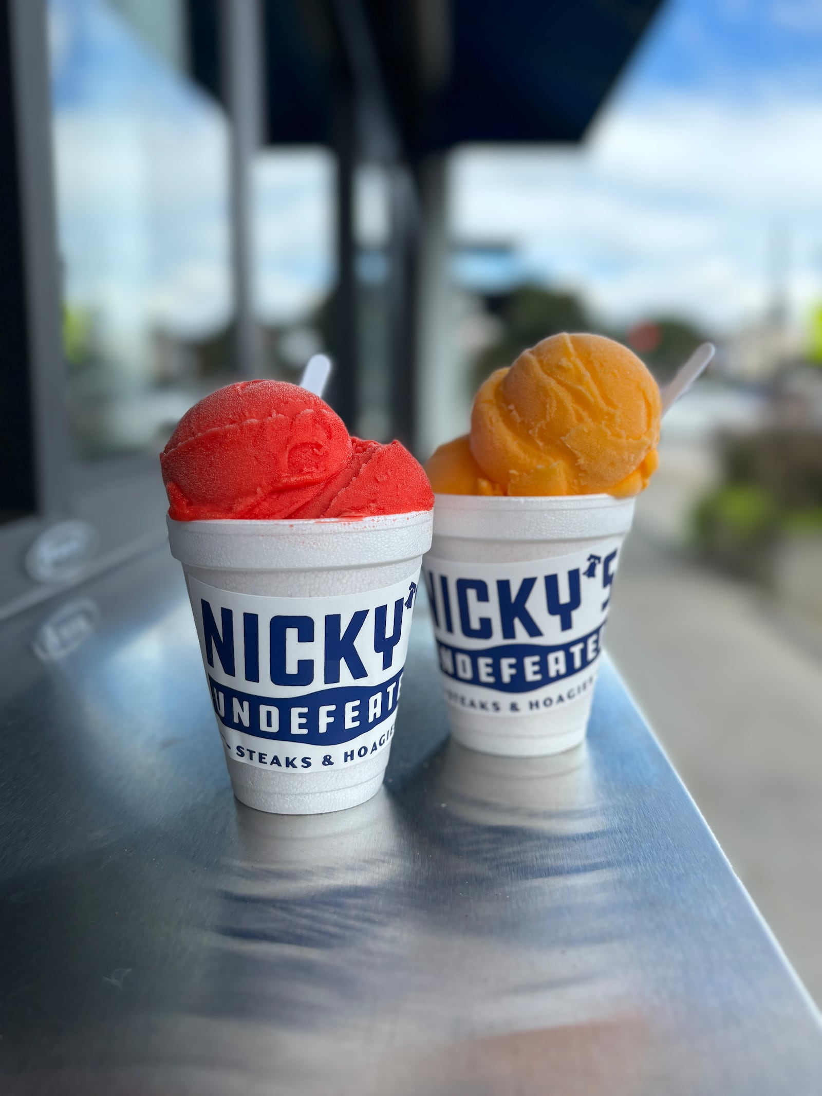 It's listed on the Nicky's Undefeated menu as Via Veneto Italian Ice, but Philadelphians generally call it "water ice." (Courtesy of Nicky's Undefeated)