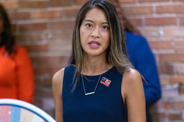 Bee Nguyen, the Democratic nominee for Secretary of State, will hold a news conference with state Sen. Jen Jordan and the NARAL president today on abortion rights. (Steve Schaefer / AJC)