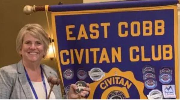 Lee Ann Sherry is the 2020-21 President of the East Cobb Civitan Club.