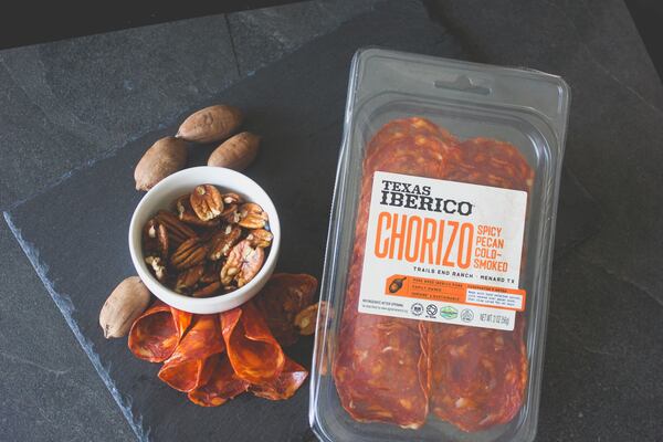 Spicy, pecan-smoked chorizo. (Courtesy of Texas Iberico)