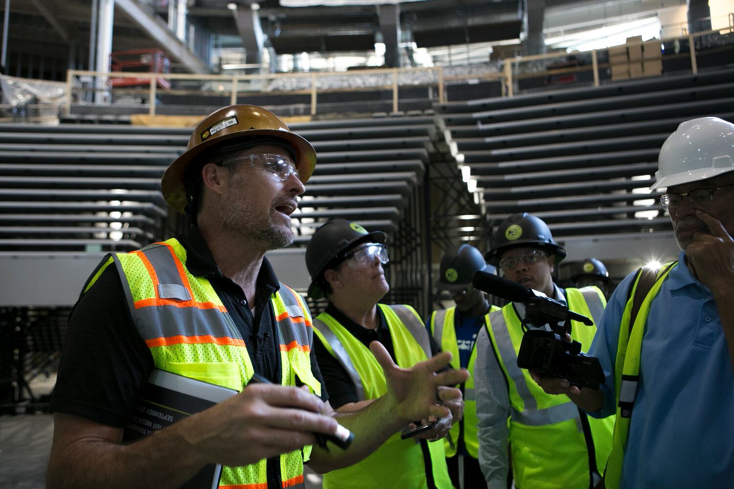 Photos: Hawks’ arena gets a facelift