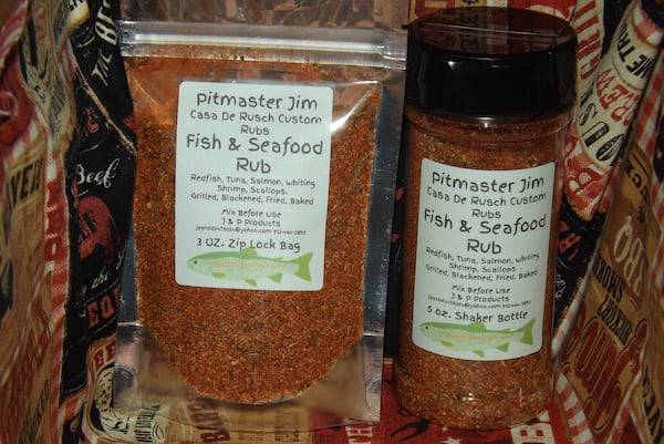 Fish & Seafood Rub from Casa De Rusch Custom Rubs