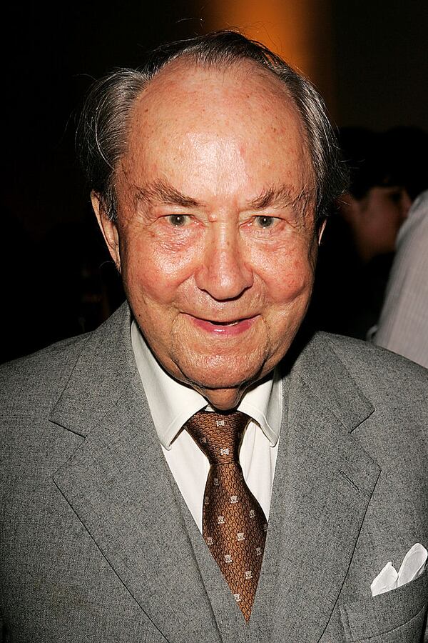 LONDON - OCTOBER 02: Actor Peter Sallis attends the aftershow party following the UK Charity premiere of animated film "Wallace & Gromit: The Curse Of The Were-Rabbit," at The Space on October 2, 2005 in London, England. The premiere is in aid of Wallace & Gromit Children's Foundation.  (Photo by Claire Greenway/Getty Images)