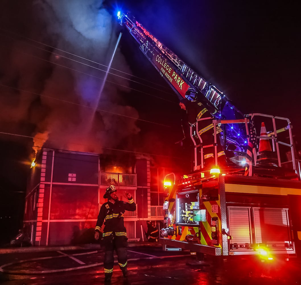 College Park fire Dec. 13, 2024