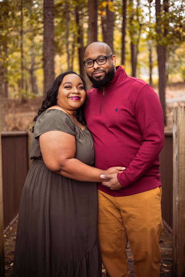 ShaRhonda Usher and her husband, Jeremy, hope to one day have a baby. They are among many Black couples dealing with infertility.