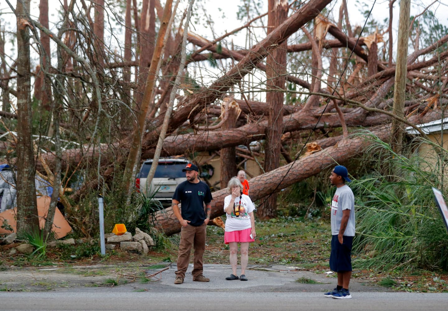 Photos: Hurricane Michael leaves behind path of destruction