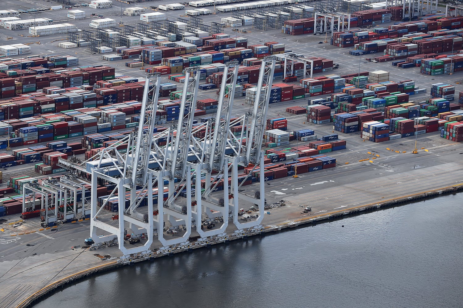 Aerial photos show Irma's impact on coastal Georgia