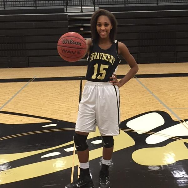 Sprayberry junior guard/forward Dyiesha Brown recently scored the 1,000th point of her career.