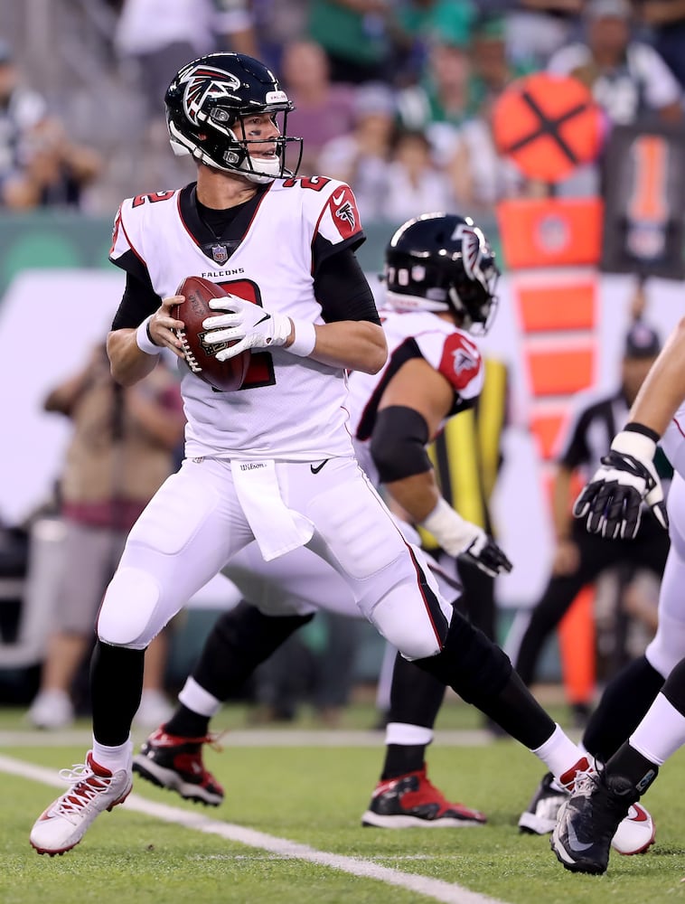 Photos: Falcons face Jets in exhibition opener