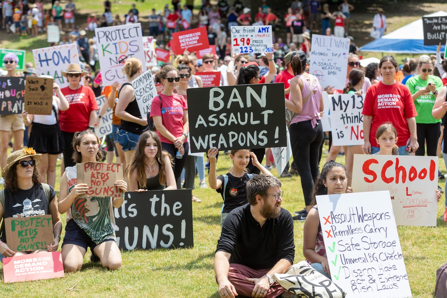 A RALLY ORGANIZED BY MOMS DEMAND ACTION