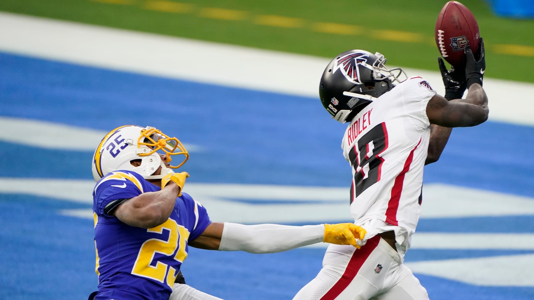 Falcons at Chargers