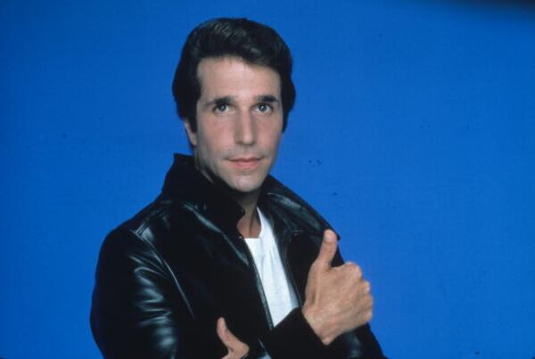 Henry Winkler, seen here in this 1975 photo, became a pop culture icon as Fonzie on “Happy Days.”  (Photo by ABC Photo Archives/ABC via Getty Images)