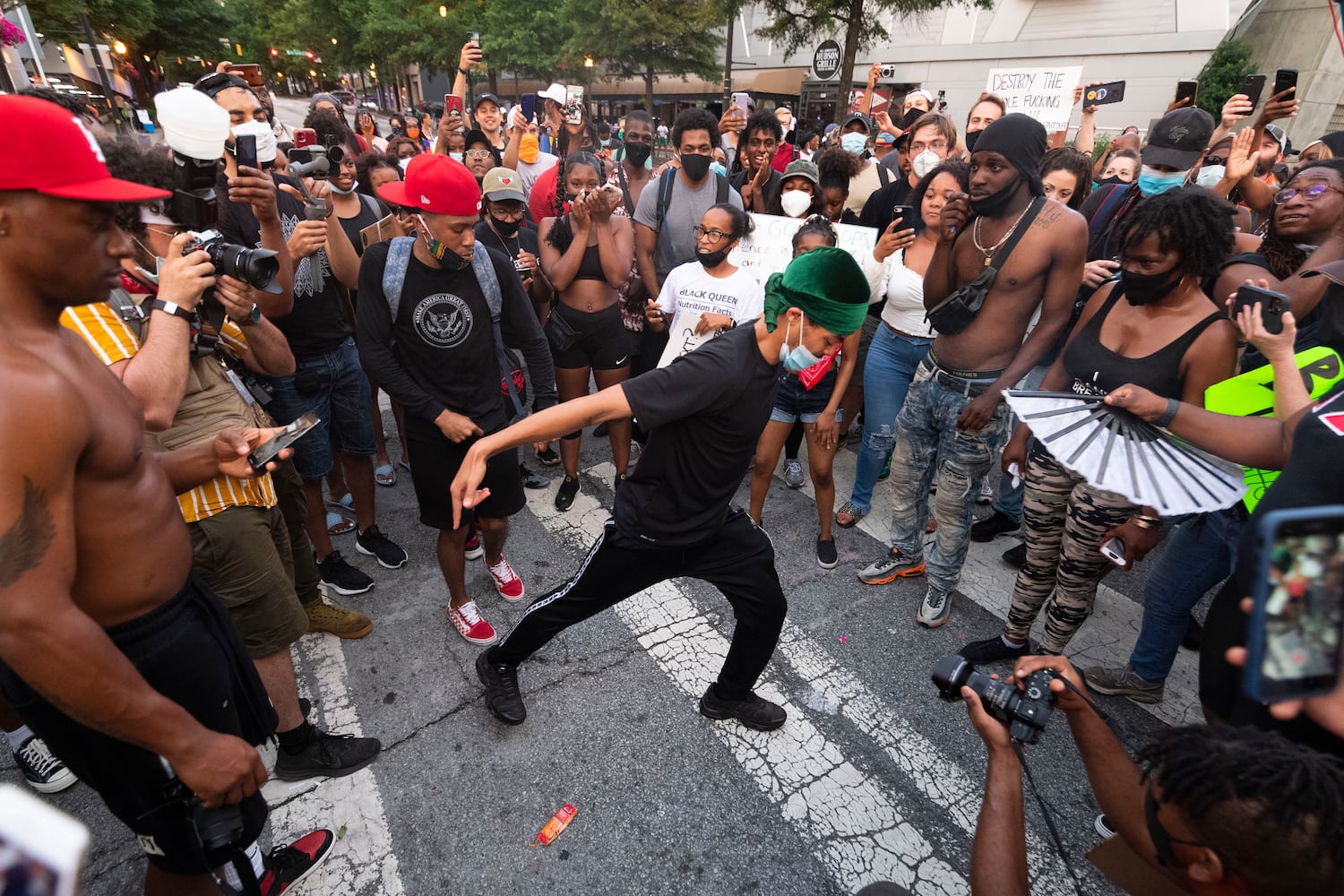 PHOTOS: 9th day of protests in Atlanta