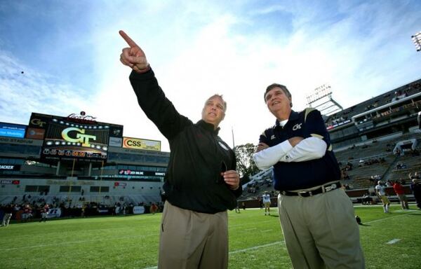 "See that guy? He's picking us second?" (Jason Getz/AJC)