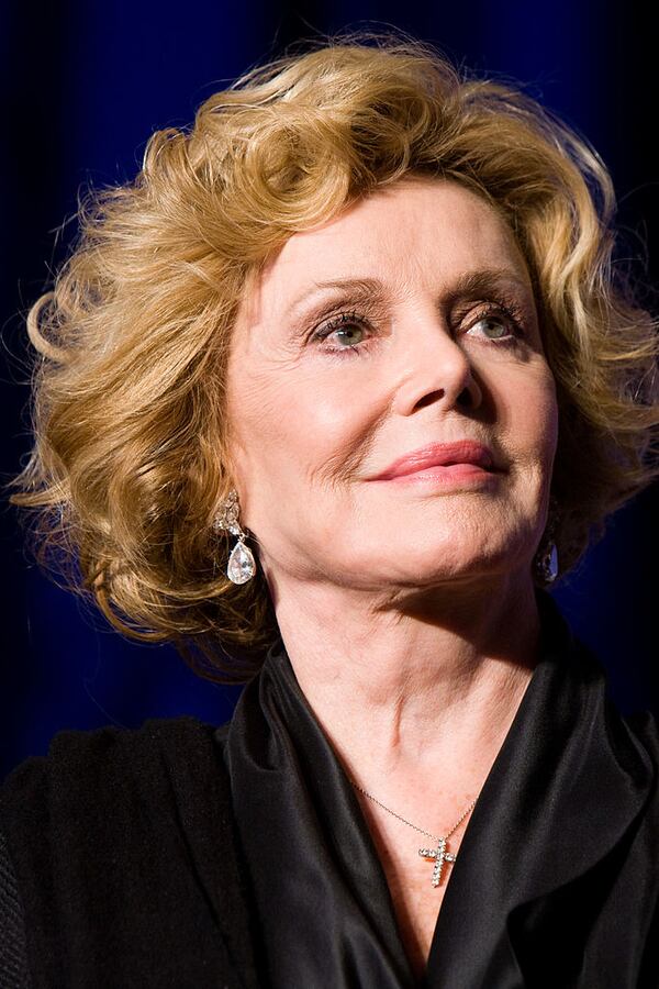 Barbara Sinatra, wife of late entertainer Frank Sinatra, at the National Italian American Foundation's 33rd Anniversary Awards Gala on October 18, 2008 in Washington, DC. The event, which takes place in Washington each year, celebrates the achievements of Italian Americans.  (Photo by Brendan Hoffman/Getty Images)