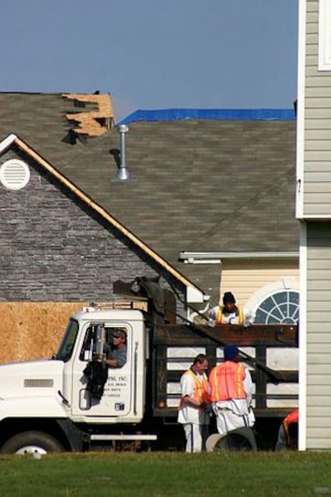 Ellenwood neighborhood trashed by storm