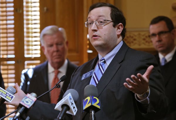 Georgia GOP chair Josh McKoon. (Bob Andres/AJC)