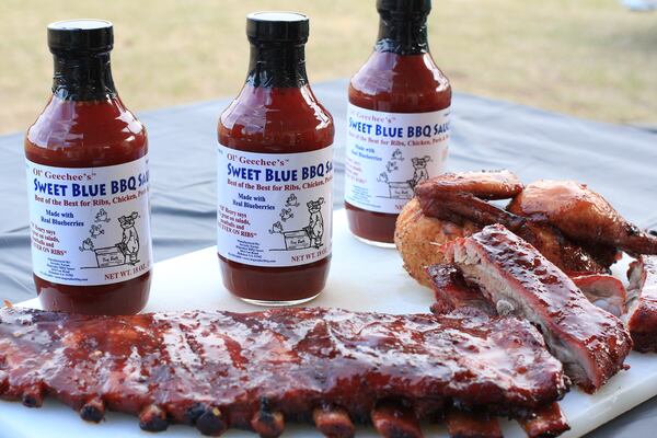  Ol' Geechee's Sweet Blue BBQ Sauce