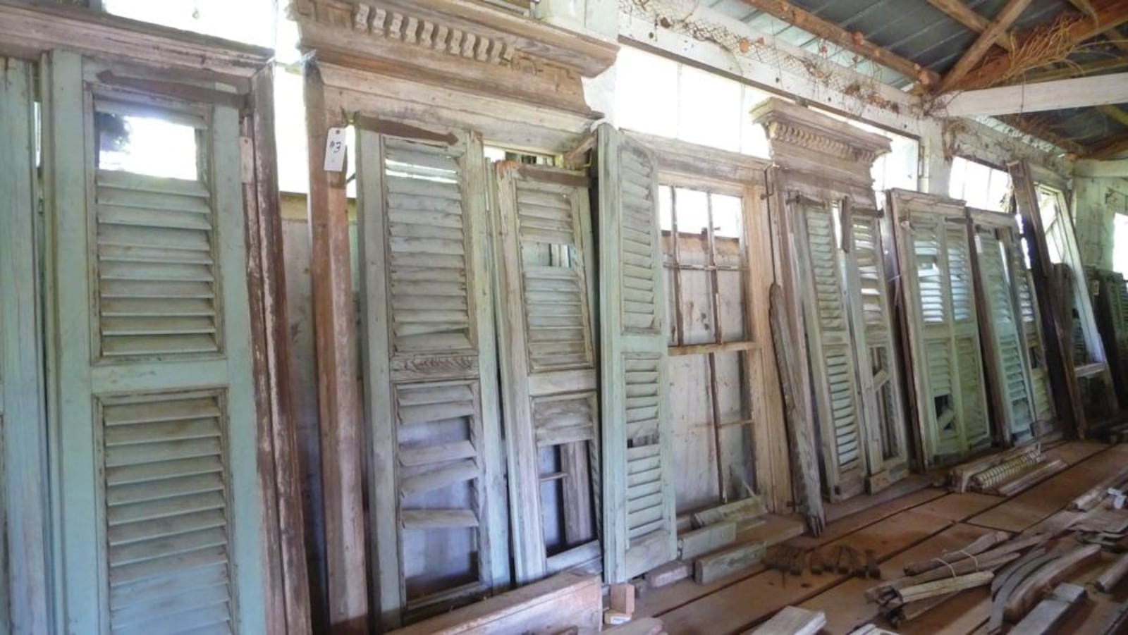 Part of the barn featured in "Gone With the Wind" is also up for auction next month.