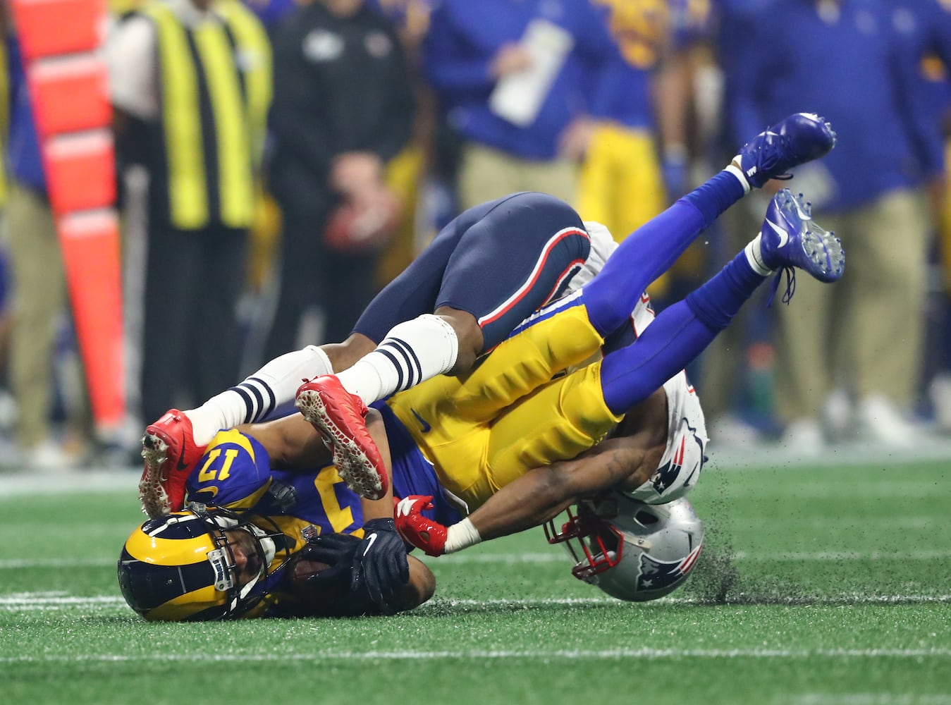 Photos: Patriots, Rams collide in Super Bowl in Atlanta