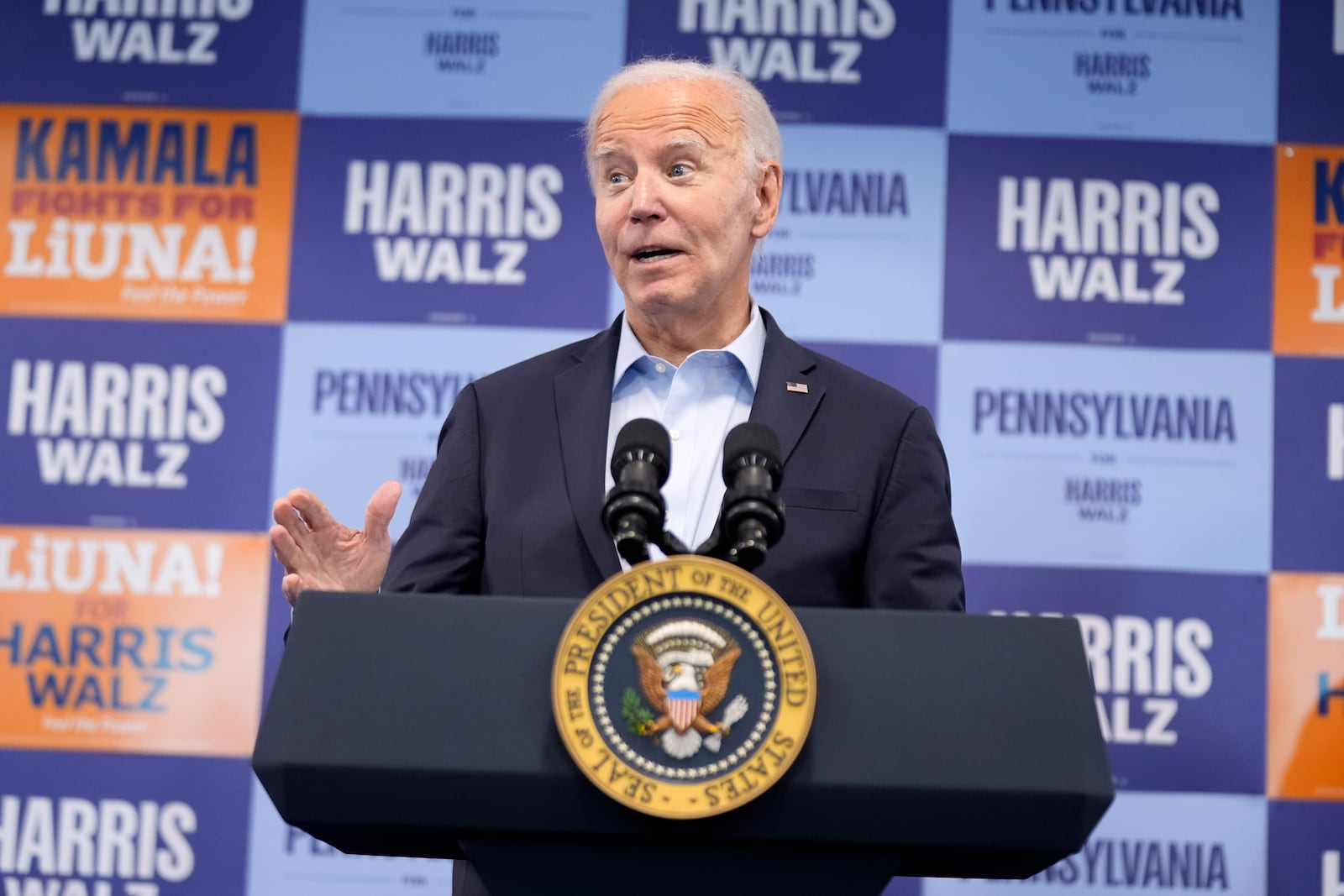 President Joe Biden plans to vote in Delaware today.