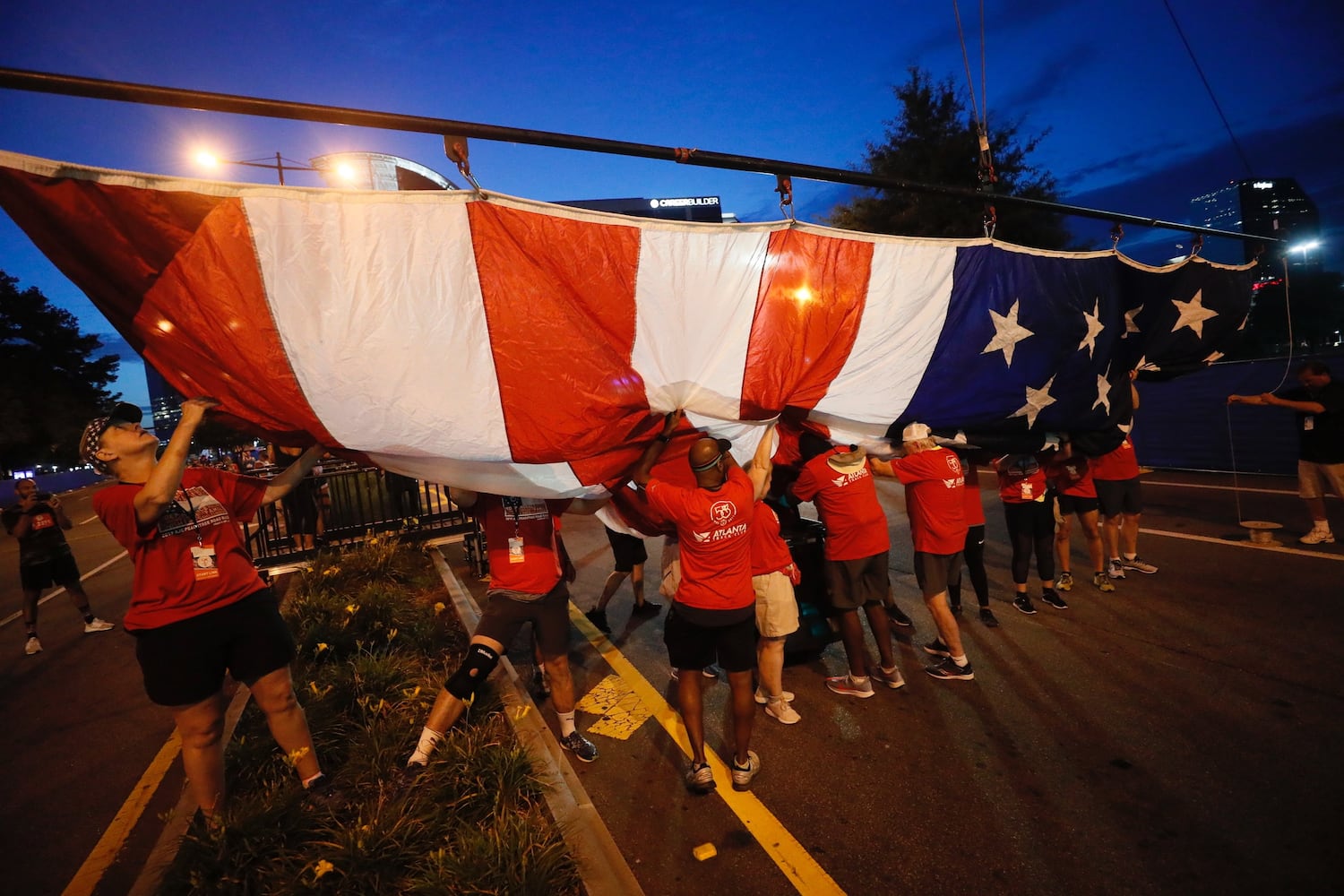 PHOTOS: Scenes at 2019 AJC Peachtree Road Race