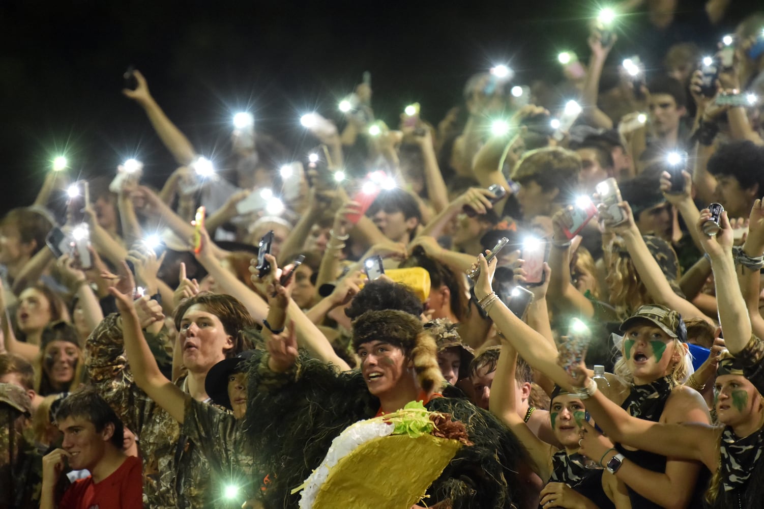 high school football: Marist at Blessed Trinity