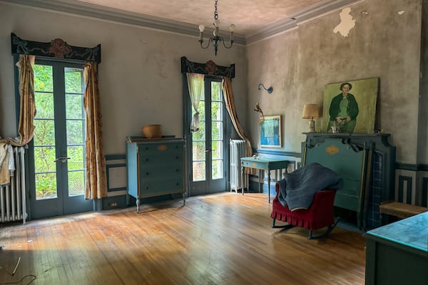 A former bedroom in the Torrey West House on Friday, June 28, 2024 on Ossabaw Island. (AJC Photo/Katelyn Myrick)