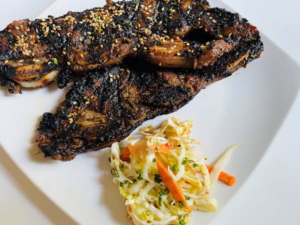 Among the Restaurant Holmes offerings are short ribs with apple and soy marinade and slaw. CONTRIBUTED BY BOB TOWNSEND