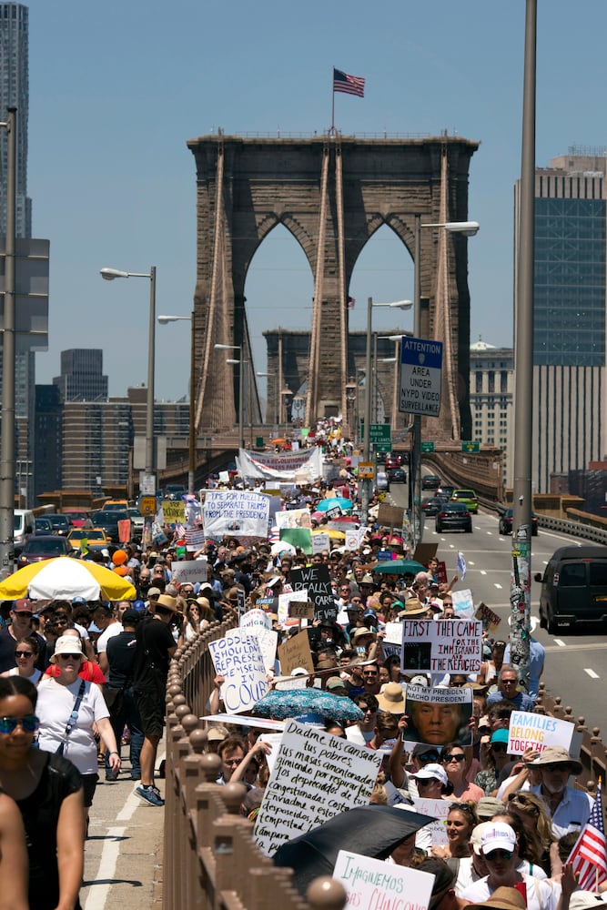 Photos: Immigration protests in cities coast-to-coast