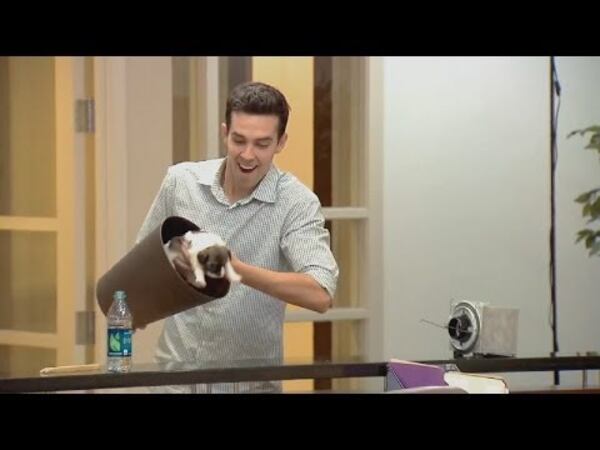 Michael Carbonaro, a New York magician, charms on "The Carbonaro Effect," shot in Atlanta earlier this year. CREDIT: TruTV