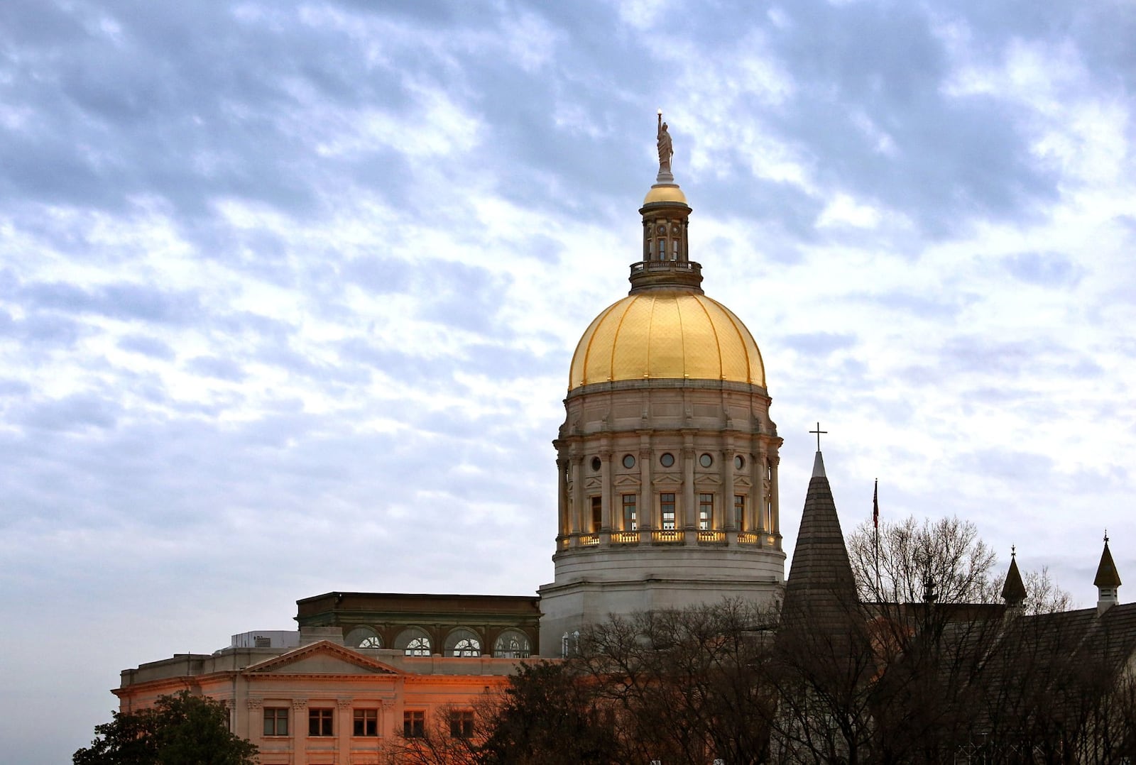 The Georgia State Capitol in Atlanta. (Jason Getz/The Atlanta Journal-Constitution)